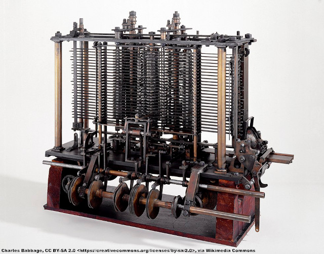 The analytical machine that Ada Lovelace programmed