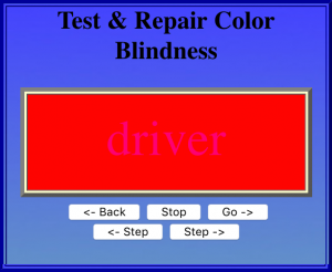 Colorblindness Test and Exercise