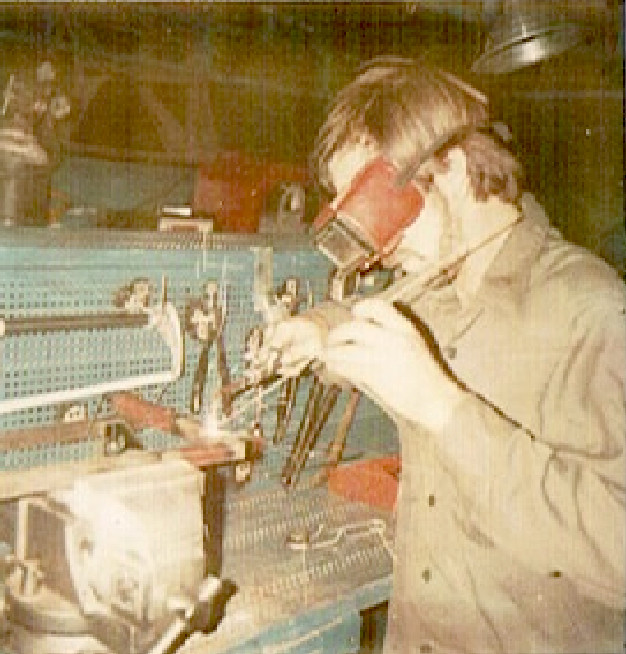 Jeff Napier, welding